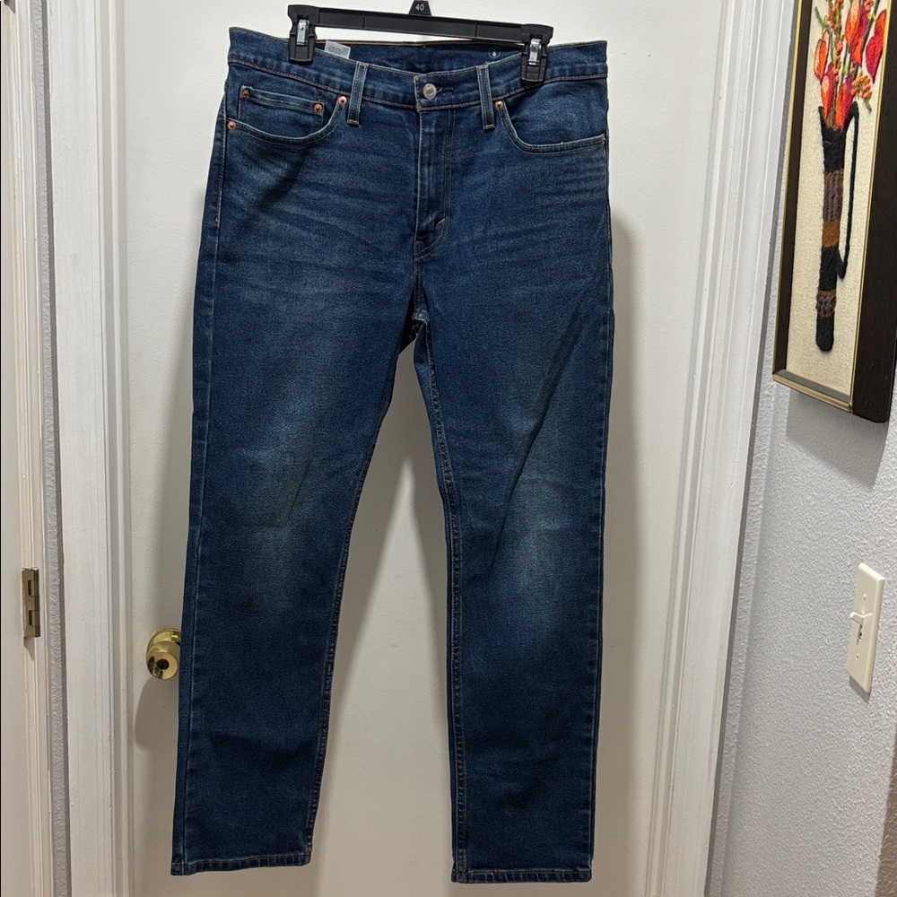 Levi's Blue Straight Jeans Waterless Classic Denim